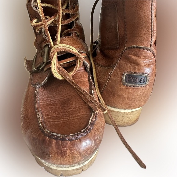 Vintage Polo Ralph Lauren Radbourne Ranger boots. Men’s size 9 - Picture 3 of 8